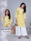 Victoria Vol 18 Nx By Blue Hills Rayon Kurti With Bottom Wholesalers Shop In Surat
